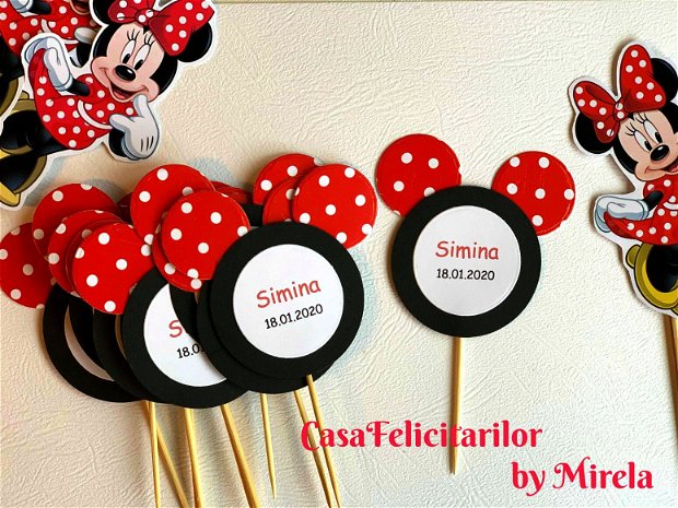 Toppere  Minnie si Mickey mouse