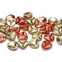 Petale din sticla, 8x7 mm, Jet California Gold - 23980-98542