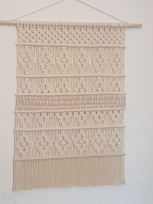 Decoratiune macrame pentru perete 100278