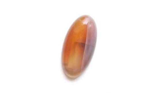 Cabochon agat oval alungit - A253