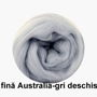 lana fina Australia-gri deschis