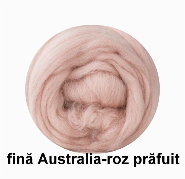 lana fina Australia-roz prafuit