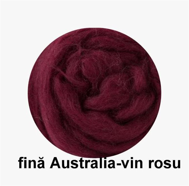 lana fina Australia-vin rosu