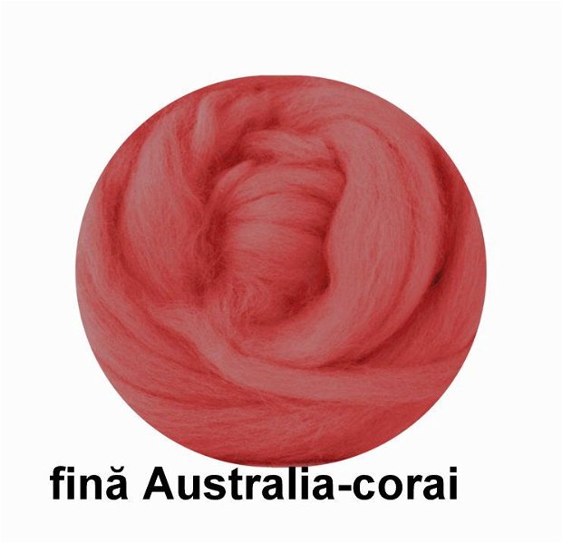 lana fina Australia-corai