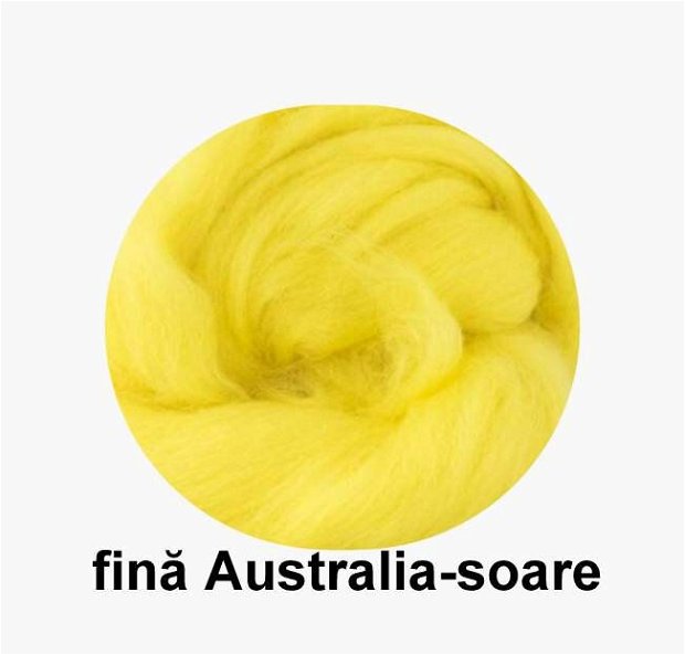 lana fina Australia-soare