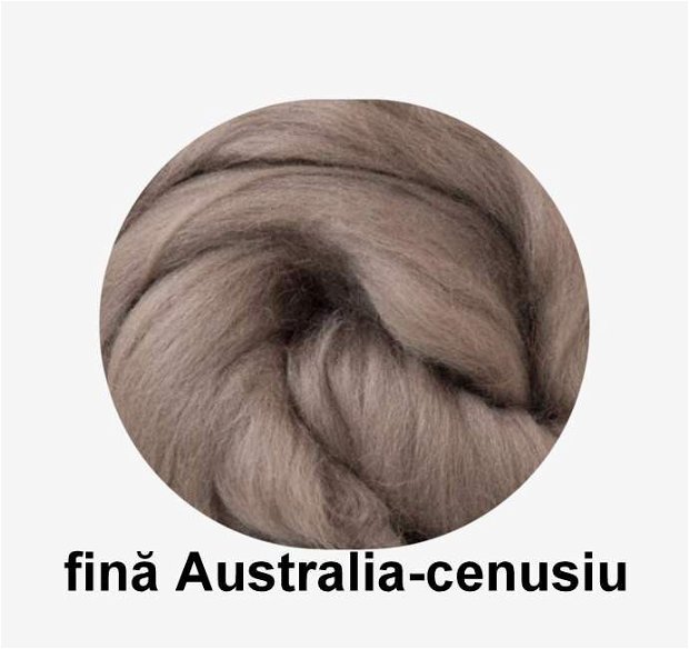lana fina Australia-cenusiu