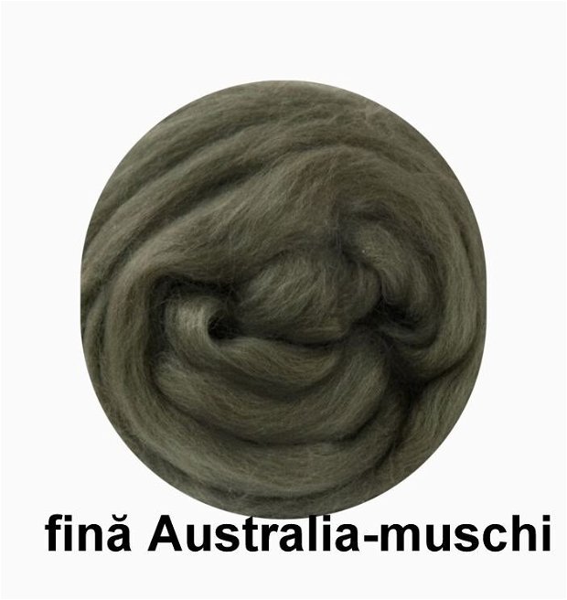 lana fina Australia-muschi