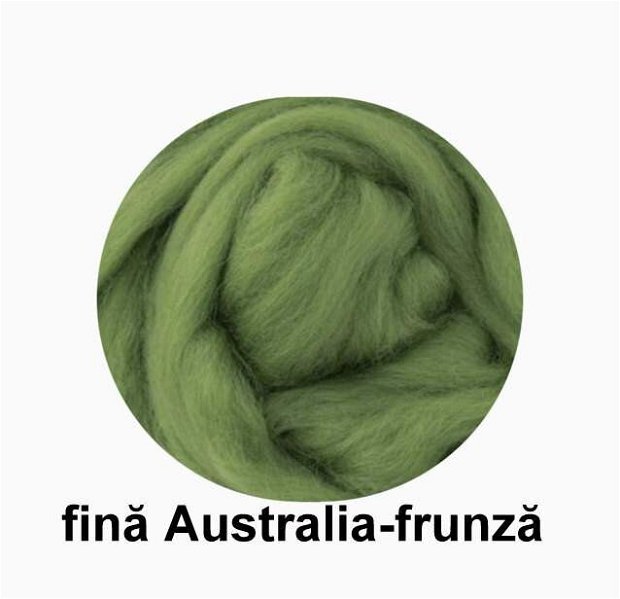 lana fina Australia-frunza