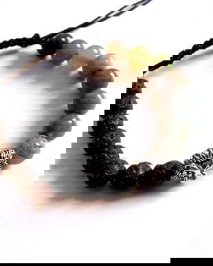 bratara roca vulcanica si agate indiene 34733