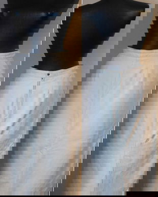 FUSTA MIDI PIELE NATURALA ALBA