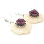 CADOU Martisor -cercei floare aventurin