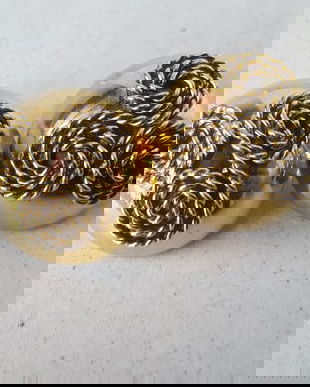 CERCEI  CLIPS ,VINTAGE ,FRANTUZESTI MODEL CARTIER ,PARIS