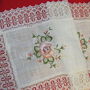 Mileu cu dantela si broderie