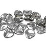 Petale din sticla, 14x13 mm, Black Diamond Labrador - 40000-27001