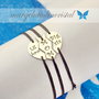 Set Personalizat Inima/ Mom/ Big Sis/ Lil Bro/ Argint 925