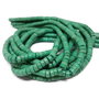 Turcoaz heishi, rondele drepte 6x3mm (10buc)  GSLAK 699