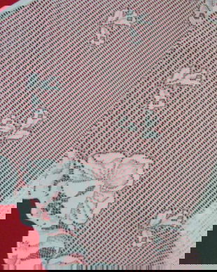 Perdeluta cu model flori