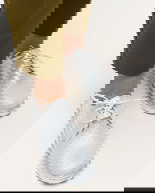 Pantofi Casual Roko Argintii 2