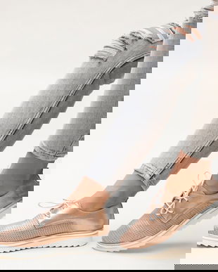 Pantofi Casual Dropin Aurii