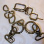 Piese metalice pt genti