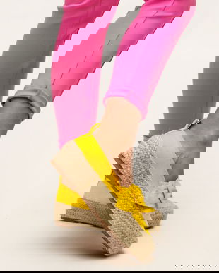 Espadrile Casual Jada Galbeni