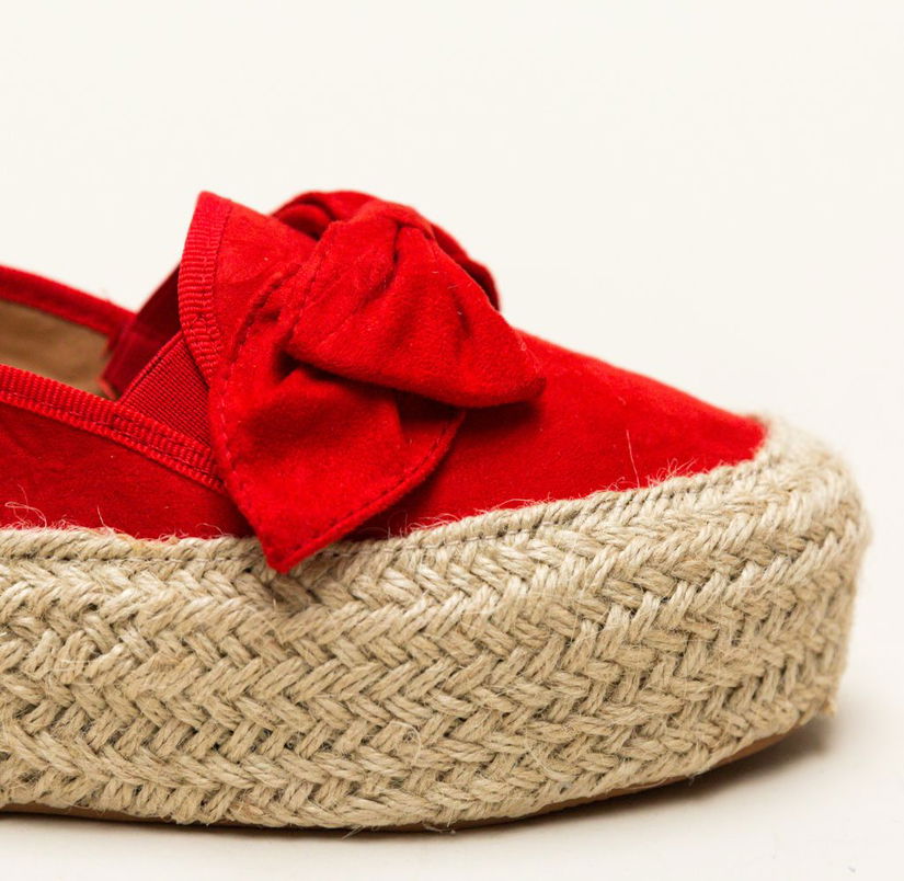 Espadrile Casual Jada Rosii