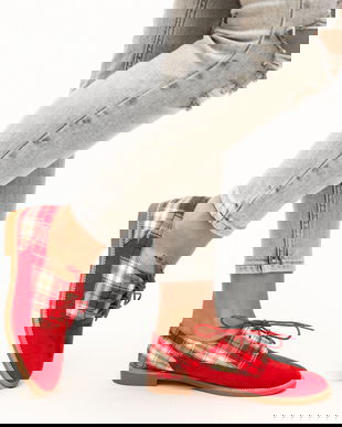 Pantofi Casual Biskrem Rosii