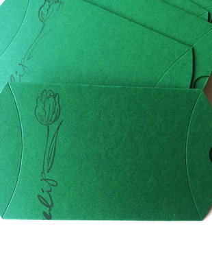 Cutiute pillow box verzi