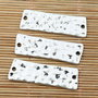Link/conector argintiu antichizat