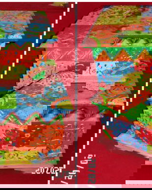 LADA/ CUFERE LEMN PICTATE MANUAL XXL