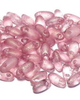 Margele Rizo, 2.5x6 mm, Crystal Etched Teracota Red - 00030-15495E