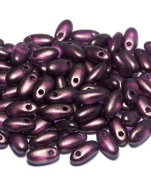 Margele Rizo, 2.5x6 mm, Crystal GT Regal - 00030-29261