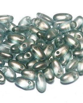 Margele Rizo, 2.5x6 mm, Crystal GT Sky - 00030-29267