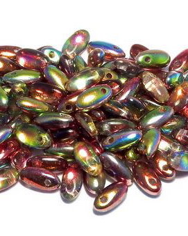 Margele Rizo, 2.5x6 mm, Crystal Magic Apple - 00030-95600