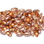 Margele Rizo, 2.5x6 mm, Topaz Capri Gold - 10060-27101