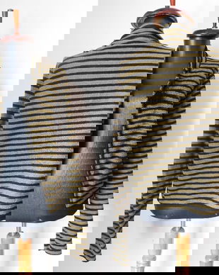 MAISON SCOTCH CARDIGAN BUMBAC STRIPE