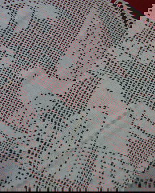 Perdeluta  groasa de bumbac