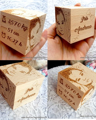 Cub Lemn Personalizat
