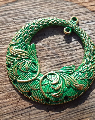 Pandant verdigris
