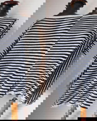 BLUZA OVERSIZE BUMBAC STRIPE