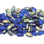 Margele Rizo, 2.5x6 mm, Sapphire Vitrail Matted - 30070-28171