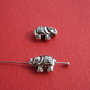 Elefantel din argint .925 partial antichizat aprox 5x8x12.5 mm