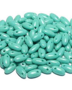 Margele Rizo, 2.5x6 mm, Jade - 63140