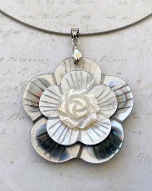 Colier pandant Paua-Shell