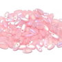 Margele Rizo, 2.5x6 mm, Opaque Rose AB Matted - 71010-28771