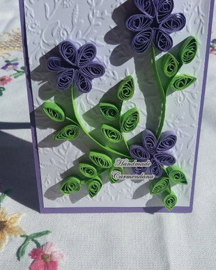 Felicitare quilling