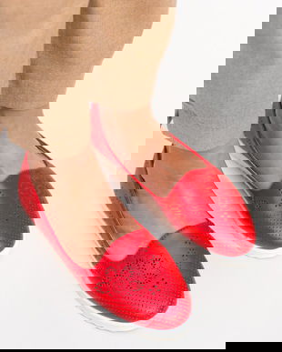 Espadrile Casual Milye Rosu