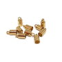 Capat snur inox auriu, 8x4mm (Ø 3mm)  INOX 059
