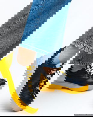 Pantofi Casual Lukano Galbeni 2