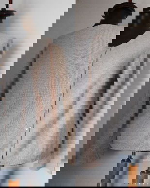 CARDIGAN CASMIR CAPPUCINO